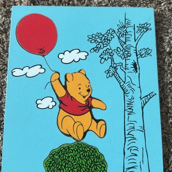 Disney Vintage 1987 Winnie The Pooh Wooden Tray Puzzle - Picture 4 of 7